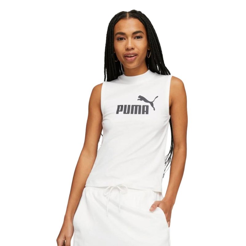 Puma Women s Essential Slim Logo Tank 673695 02 03