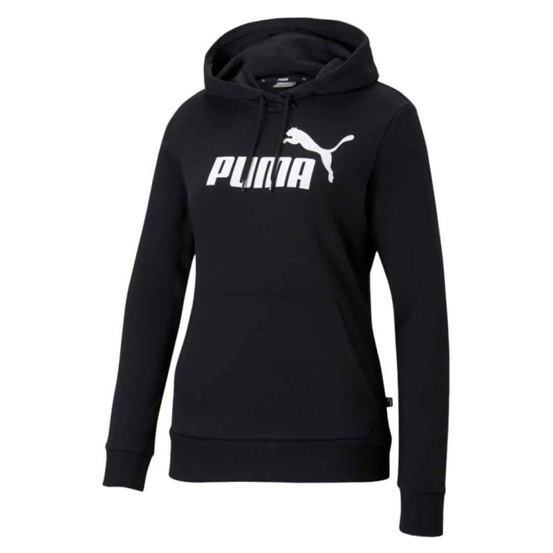 Puma Women s Essentials Logo Hoodie 586791 01 01