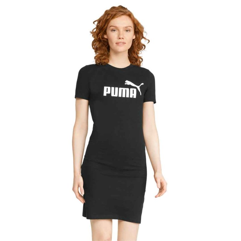 Puma Women s Essentials Slim Tee Dress 848349 01 02