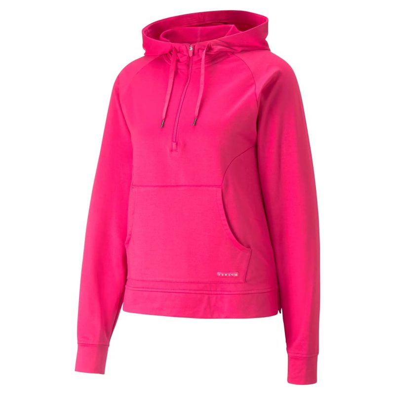 Puma Women s Hooded Cloudspun 1 4 Zip 537501 07 2