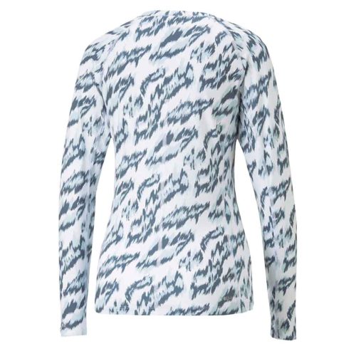 Puma Women s YouV Animal Long Sleeve T Shirt 539031 01 03