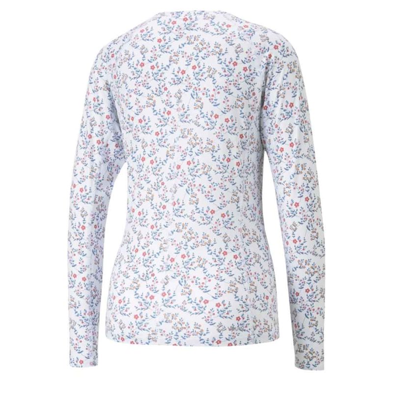 Puma Women s YouV Micro Floral T Shirt 539033 01 02