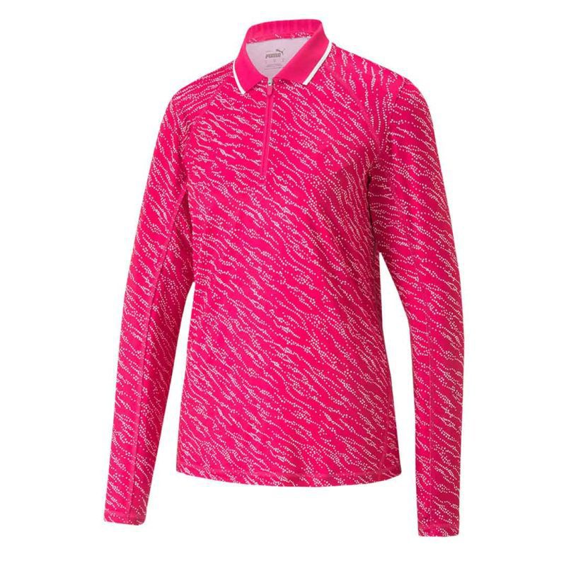 Puma Women s YouV Whitewater Long Sleeve Polo 539036 02 01