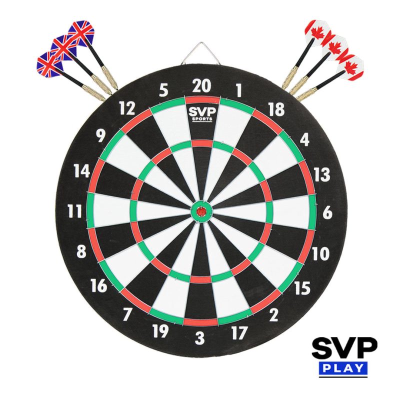 SVP Play Dartboard Game Set KD 1775F 01