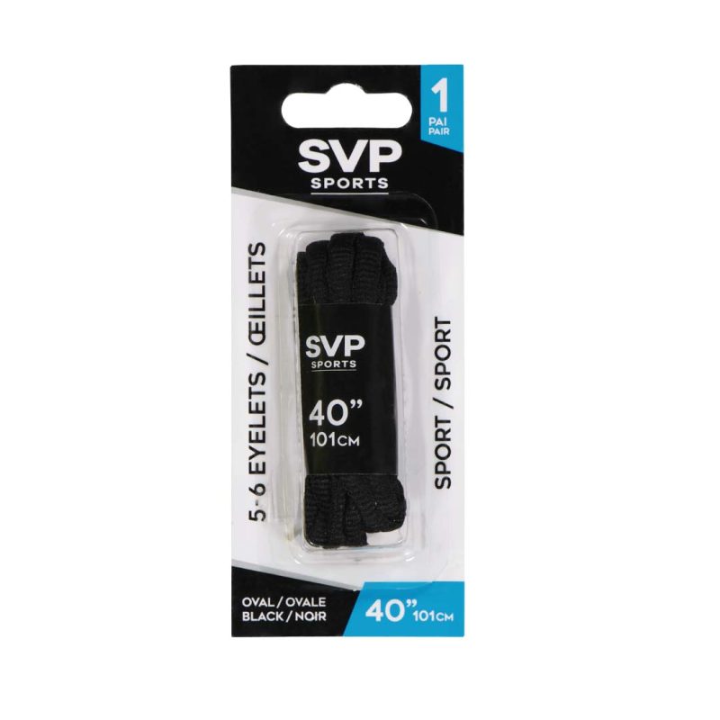 SVP SPORTS 36in Shoelace Oval DM21167 OVAL BLK 36