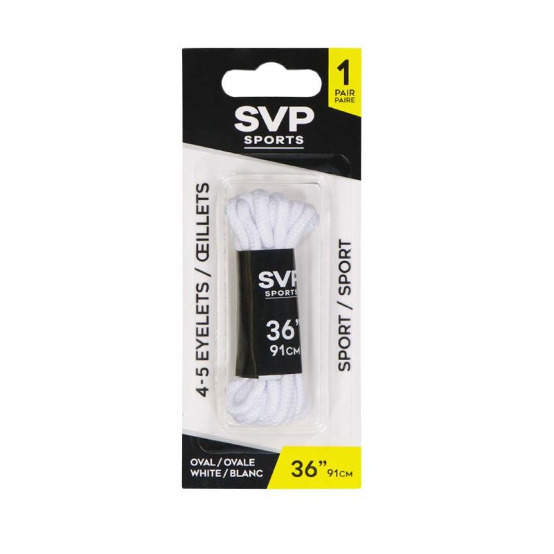 SVP SPORTS 36in Shoelace Oval DM21167 OVAL WHT 36