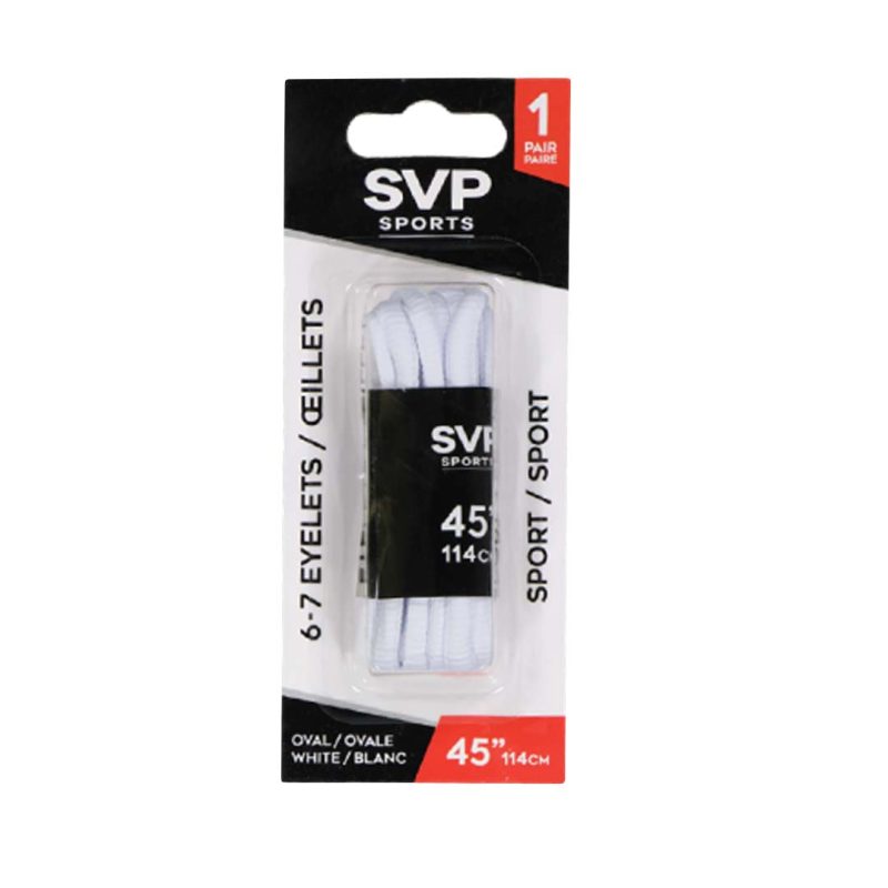 SVP SPORTS 36in Shoelace Oval ST88 OVAL WHT 36 5