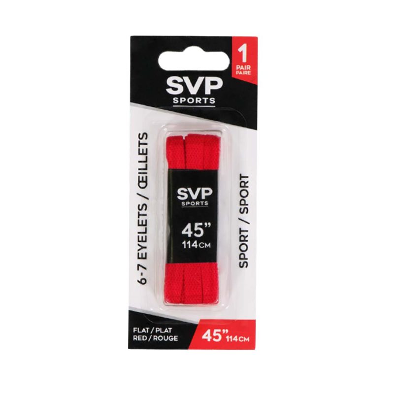 SVP SPORTS 40in Shoelace Flat DM21167 FLAT RED 40 2