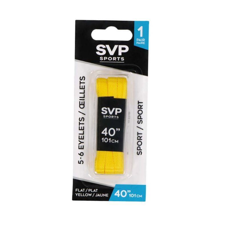 SVP SPORTS 40in Shoelace Flat DM21167 FLAT YLW 40