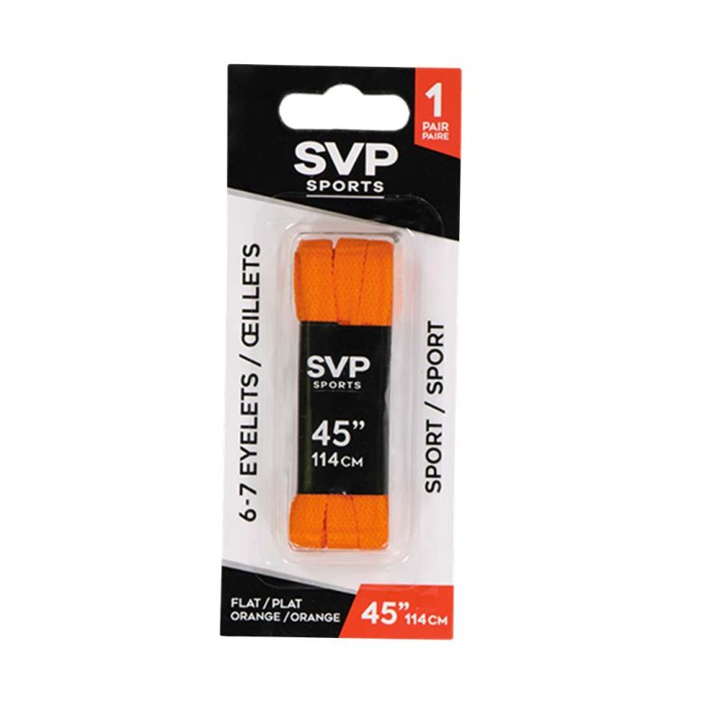 SVP SPORTS 45in Shoelace Flat DM21167 FLAT ORG 45