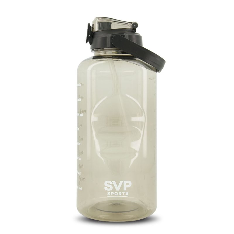 SVP Sports 128 Oz SVP Water Bottle 128OZ BLKCLEAR 01