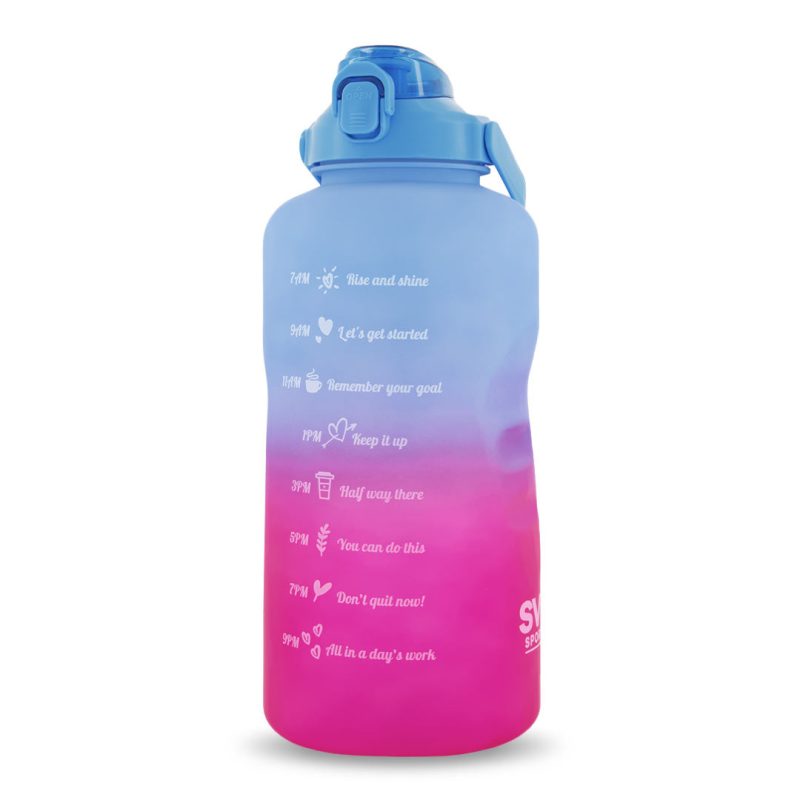 SVP Sports 128 Oz SVP Water Bottle 128OZ BLUPNK 2