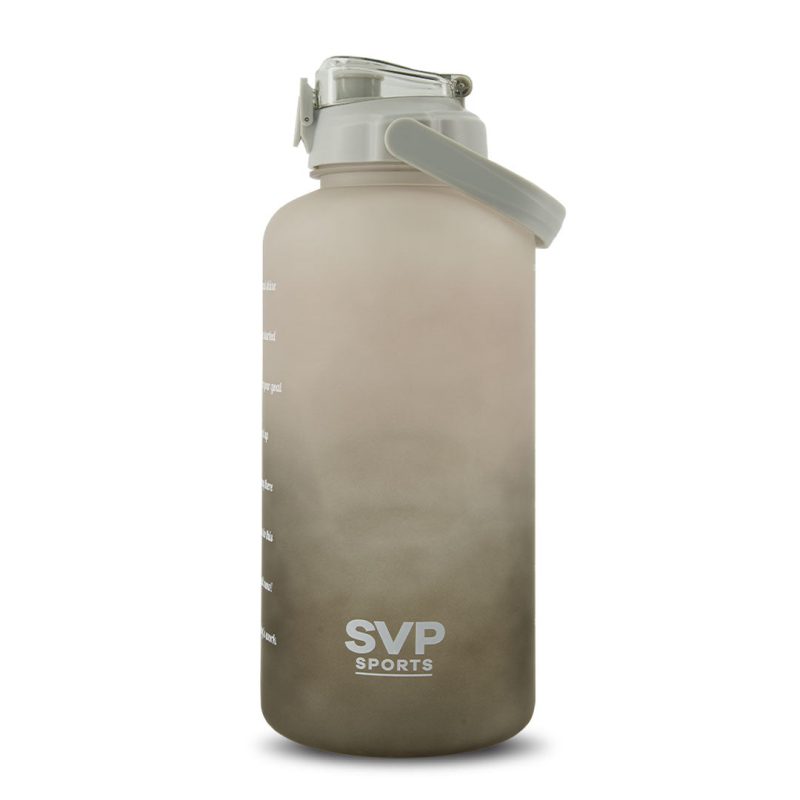 SVP Sports 128 Oz SVP Water Bottle 128OZ GRYBLK 01