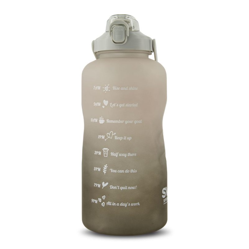 SVP Sports 128 Oz SVP Water Bottle 128OZ GRYBLK 03