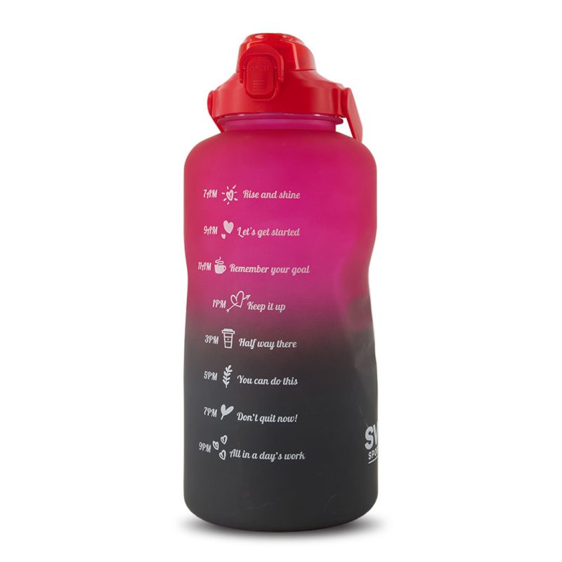 SVP Sports 128 Oz SVP Water Bottle 128OZ REDGRY 03