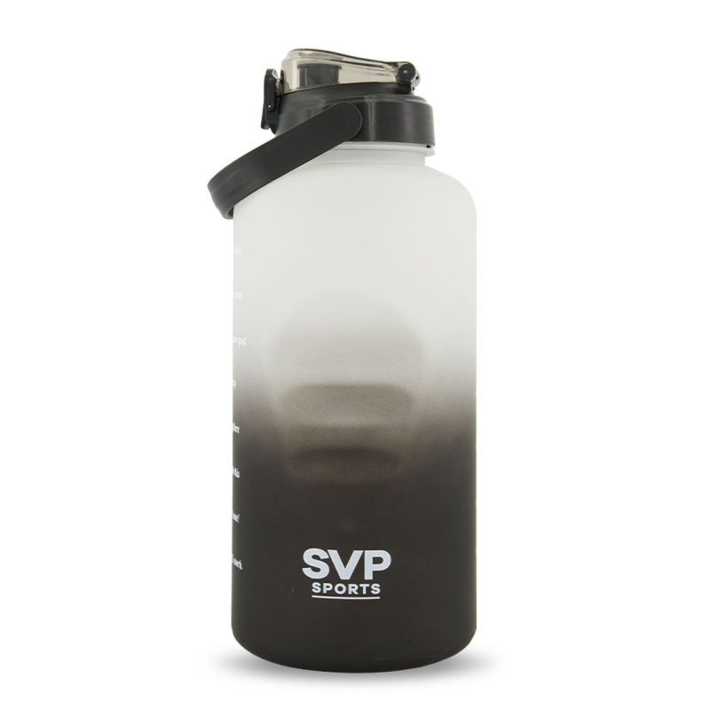 SVP Sports 128 Oz SVP Water Bottle 128OZ WHTBLK 01