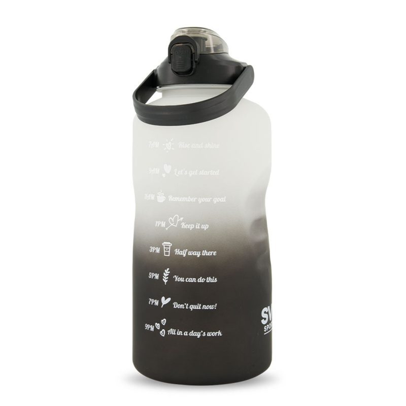 SVP Sports 128 Oz SVP Water Bottle 128OZ WHTBLK 02