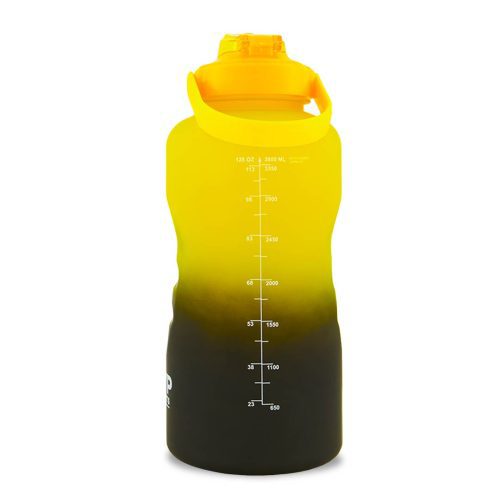 SVP Sports 128oz Hydration Bottle 128OZ YLWBLK 2