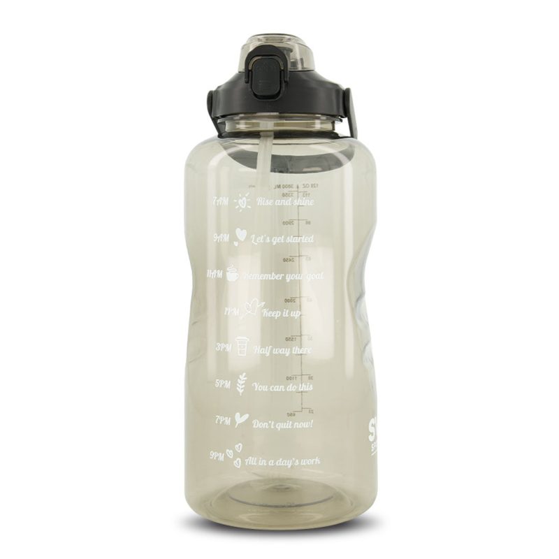 SVP Sports 128oz Hydration Water Bottle 128OZ BLKCLEAR 02