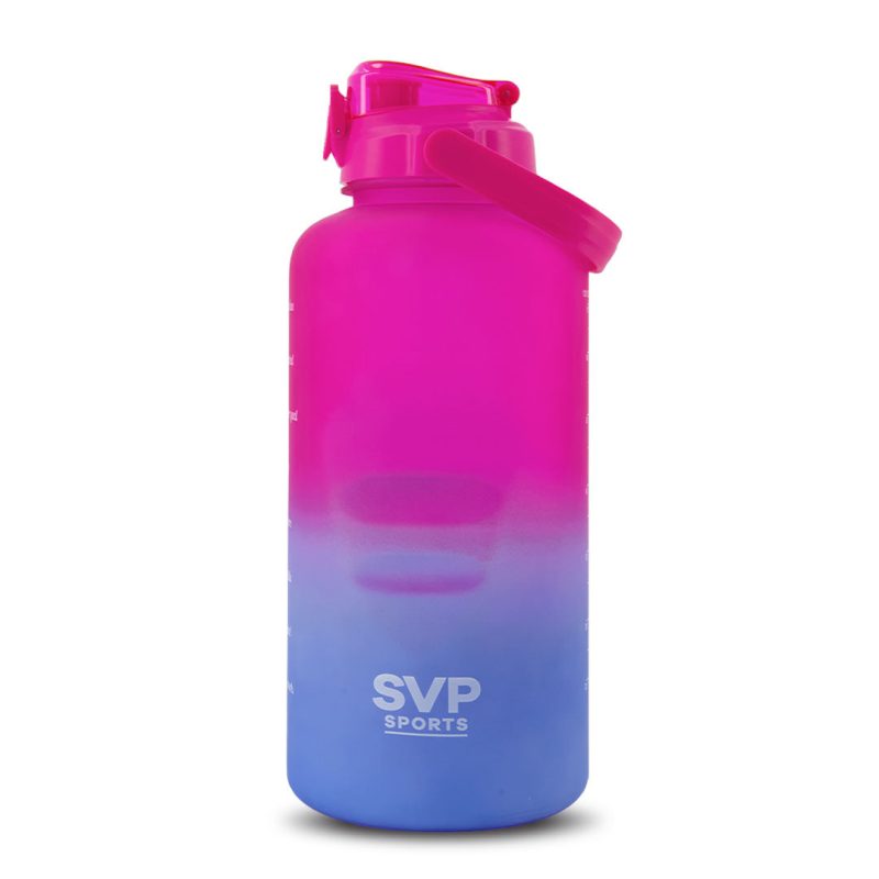 SVP Sports 128oz Hydration Water Bottle 128OZ PNKBLU 01