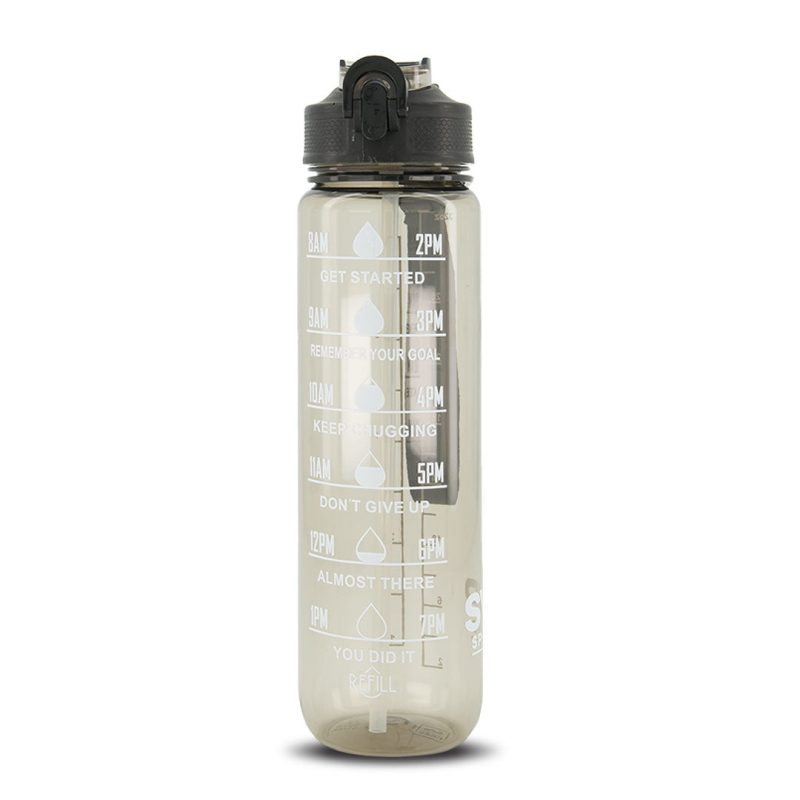 SVP Sports 32oz Hydration Water Bottle 32OZ BLKCLEAR 02