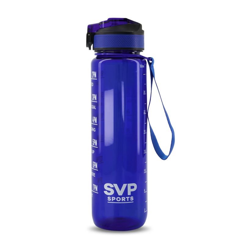 SVP Sports 32oz Hydration Water Bottle 32OZ BLUCLEAR 1