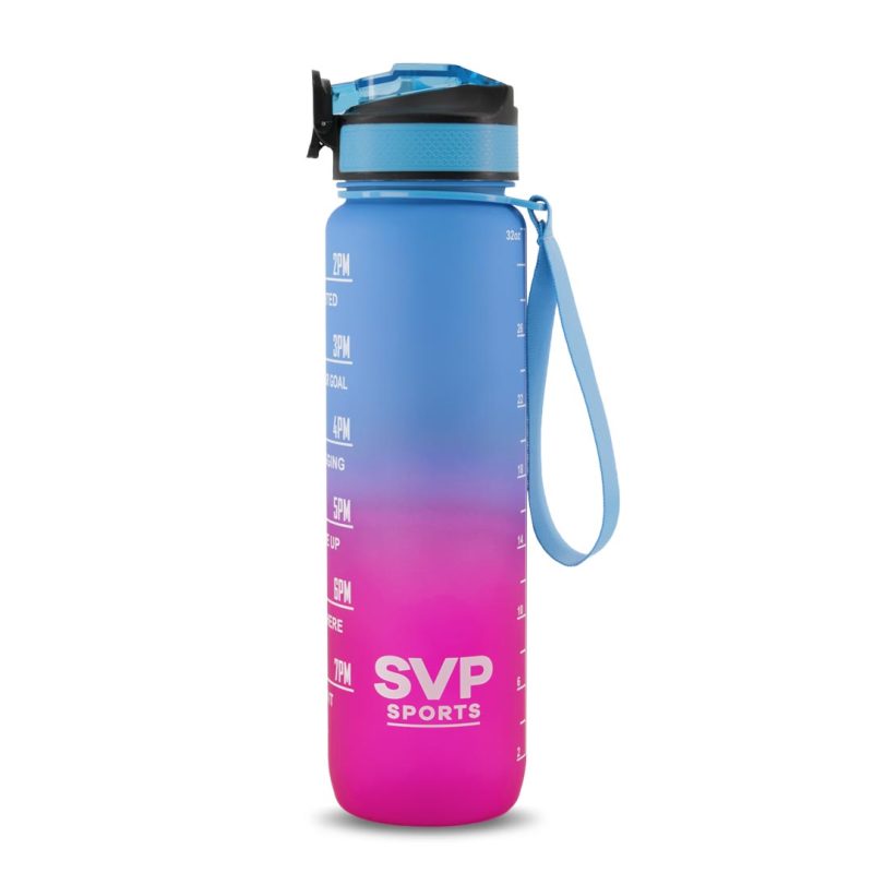 SVP Sports 32oz Hydration Water Bottle 32OZ BLUPNK 1