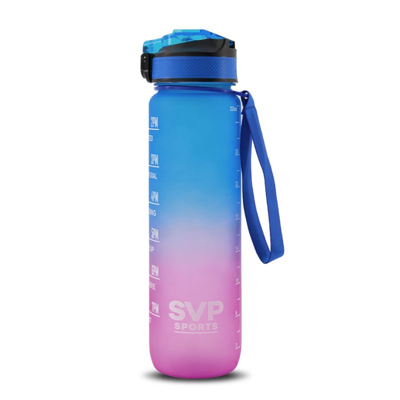 SVP Sports 32oz Hydration Water Bottle 32OZ BLUPUR 01