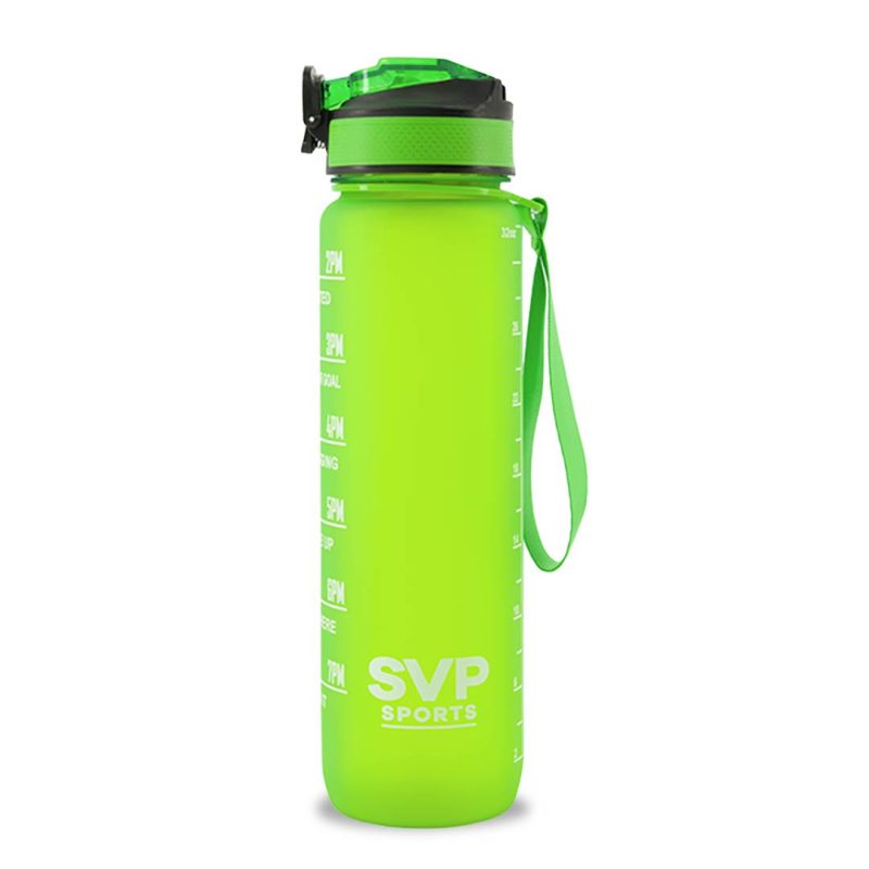 SVP Sports 32oz Hydration Water Bottle 32OZ GRN