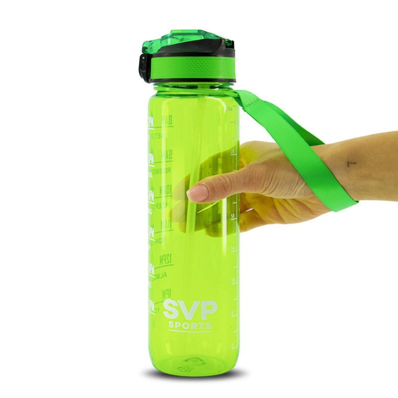 SVP Sports 32oz Hydration Water Bottle 32OZ GRNCLEAR 05