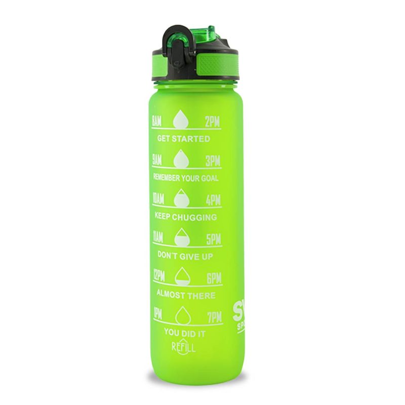 SVP Sports 32oz Hydration Water Bottle 32OZ GRN 3