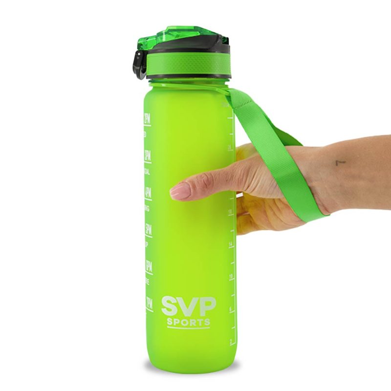 SVP Sports 32oz Hydration Water Bottle 32OZ GRN 4