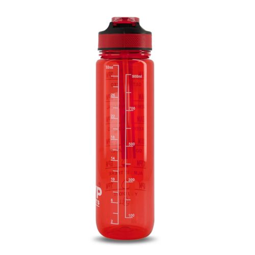 SVP Sports 32oz Hydration Water Bottle 32OZ REDCLEAR 4