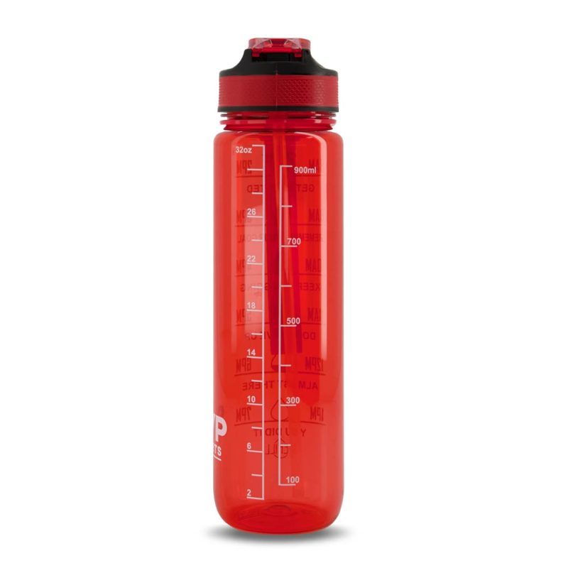 SVP Sports 32oz Hydration Water Bottle 32OZ REDCLEAR 4