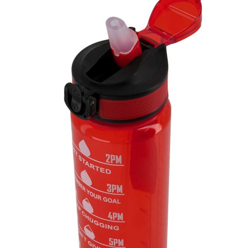 SVP Sports 32oz Hydration Water Bottle 32OZ REDCLEAR 5