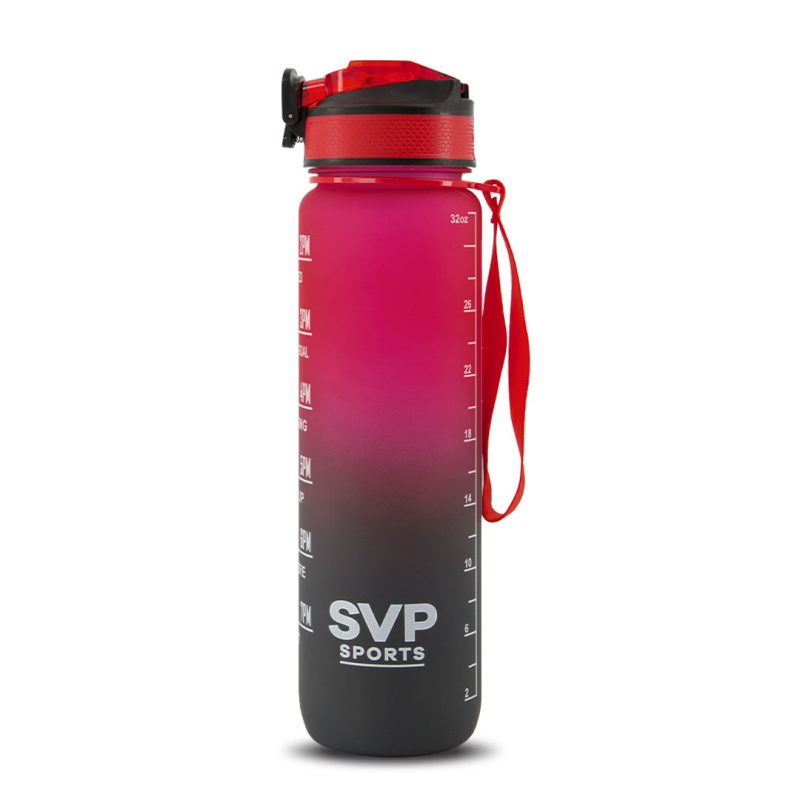 SVP Sports 32oz Hydration Water Bottle 32OZ REDGRY 01