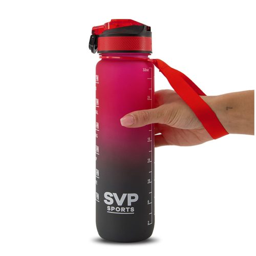 SVP Sports 32oz Hydration Water Bottle 32OZ REDGRY 05