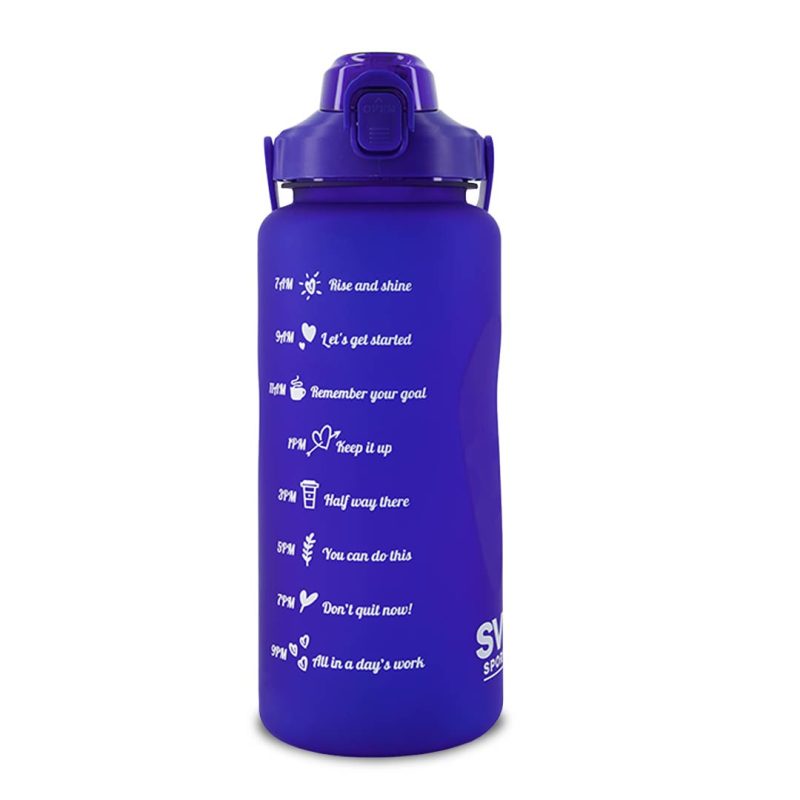 SVP Sports 64oz Hydration Bottle 64OZ BLU 3