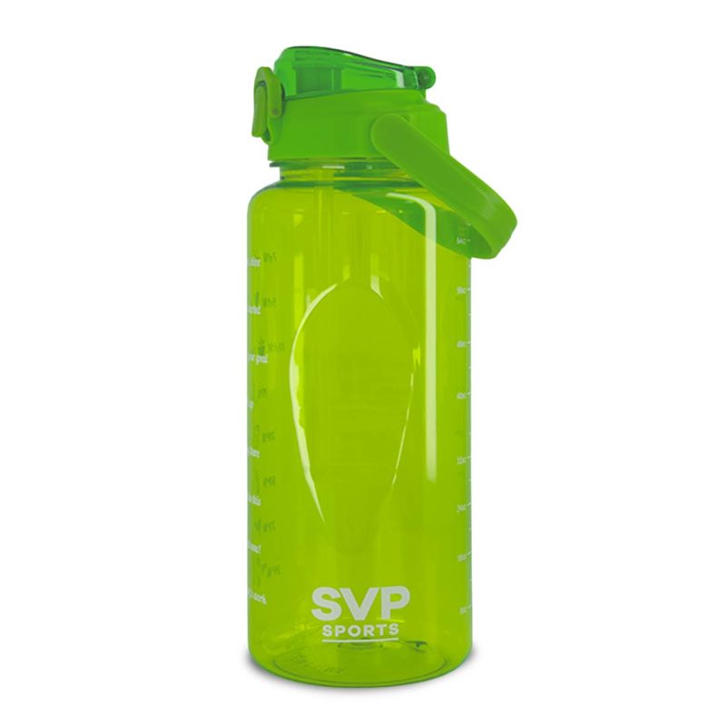 SVP Sports 64oz Hydration Bottle 64OZ GRNCLEAR