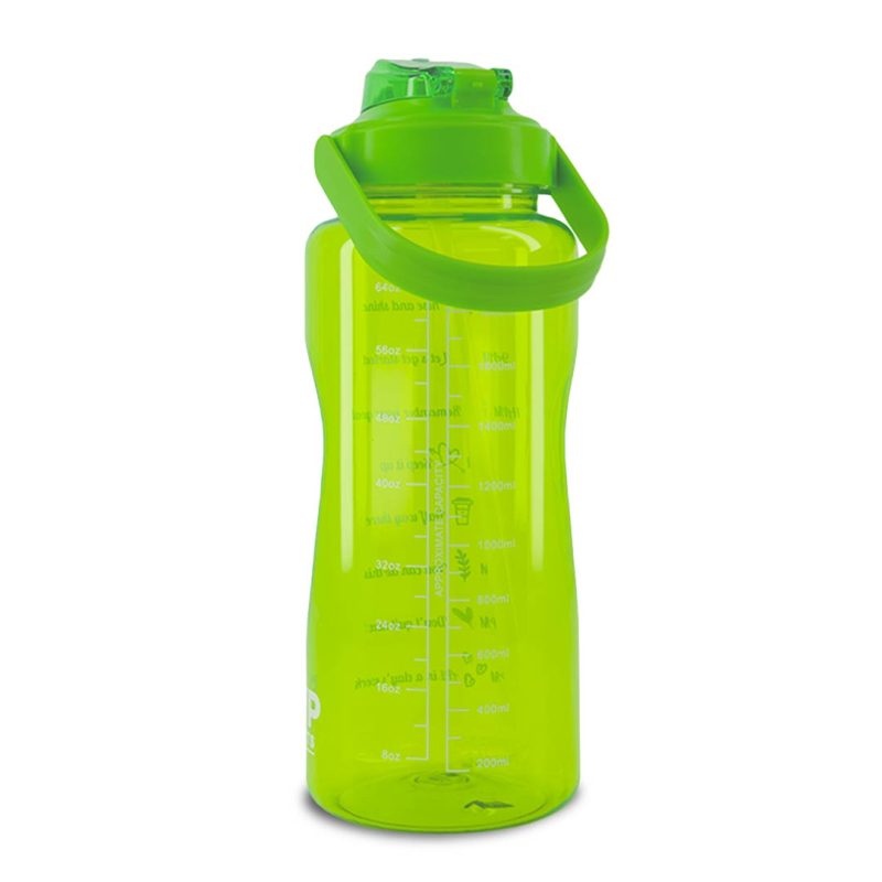 SVP Sports 64oz Hydration Bottle 64OZ GRNCLEAR 2