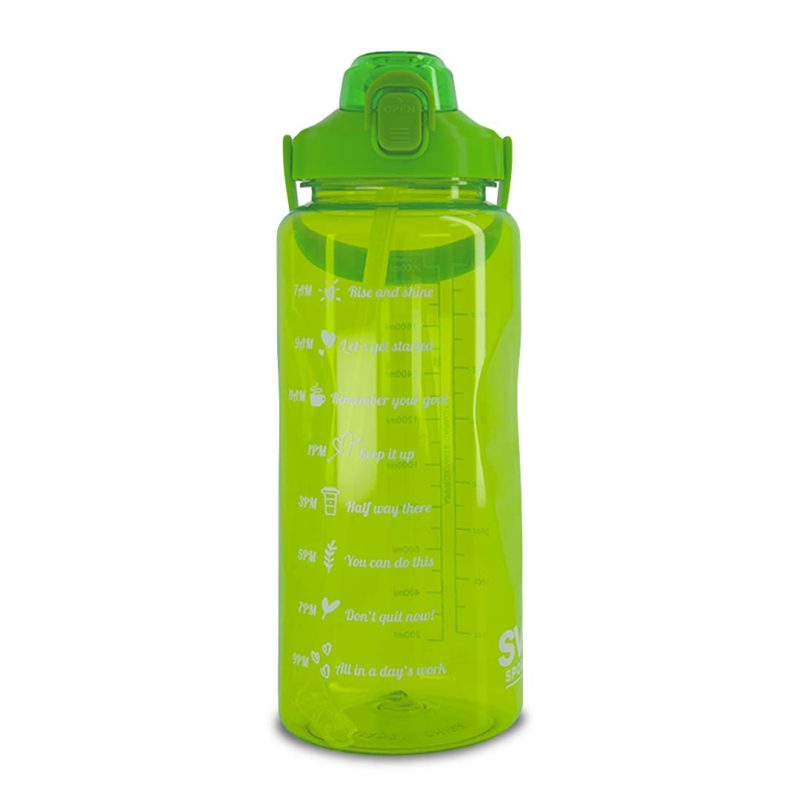 SVP Sports 64oz Hydration Bottle 64OZ GRNCLEAR 3