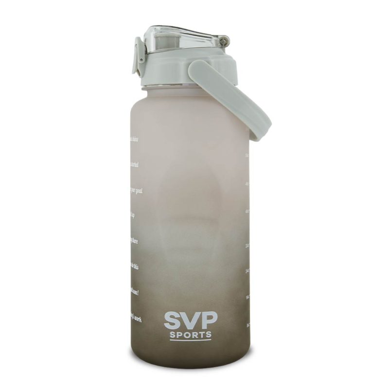 SVP Sports 64oz Hydration Bottle 64OZ GRYBLK