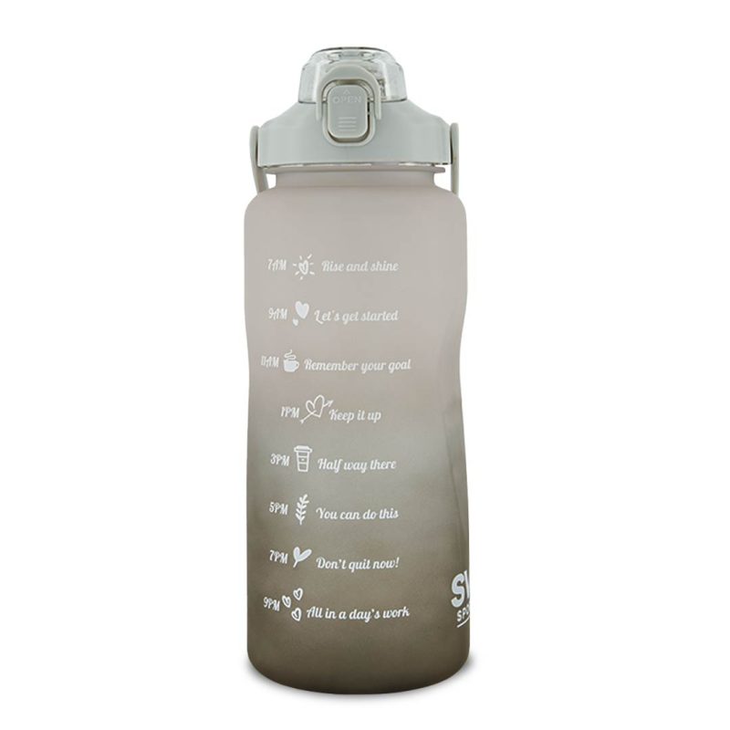 SVP Sports 64oz Hydration Bottle 64OZ GRYBLK 3