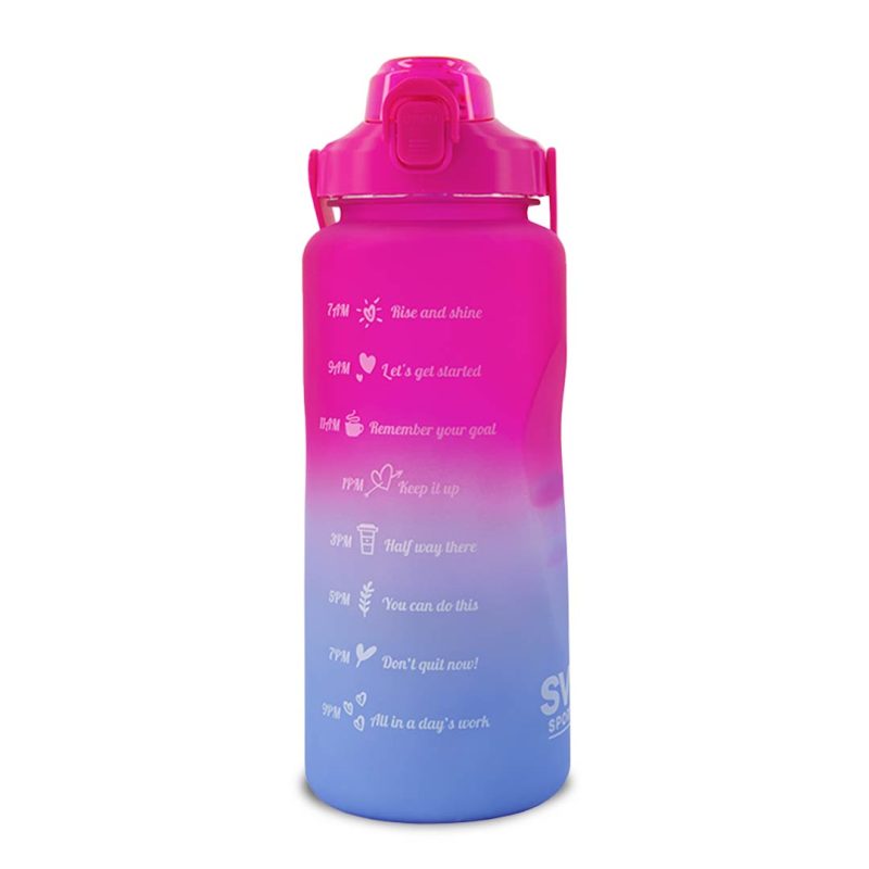 SVP Sports 64oz Hydration Bottle 64OZ PNKBLU 3