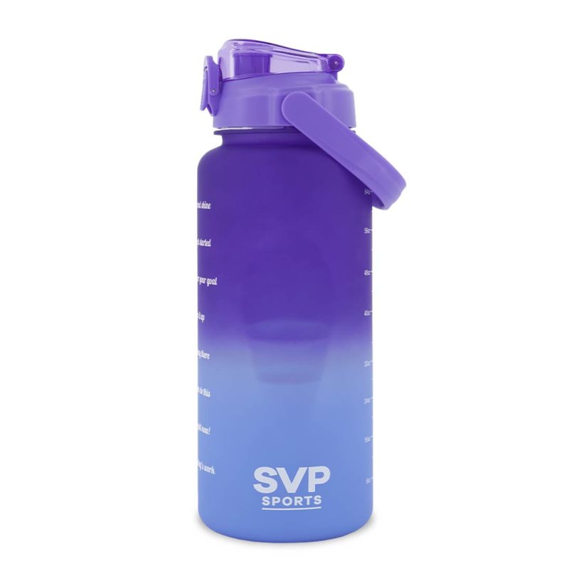 SVP Sports 64oz Hydration Bottle 64OZ PURBLU