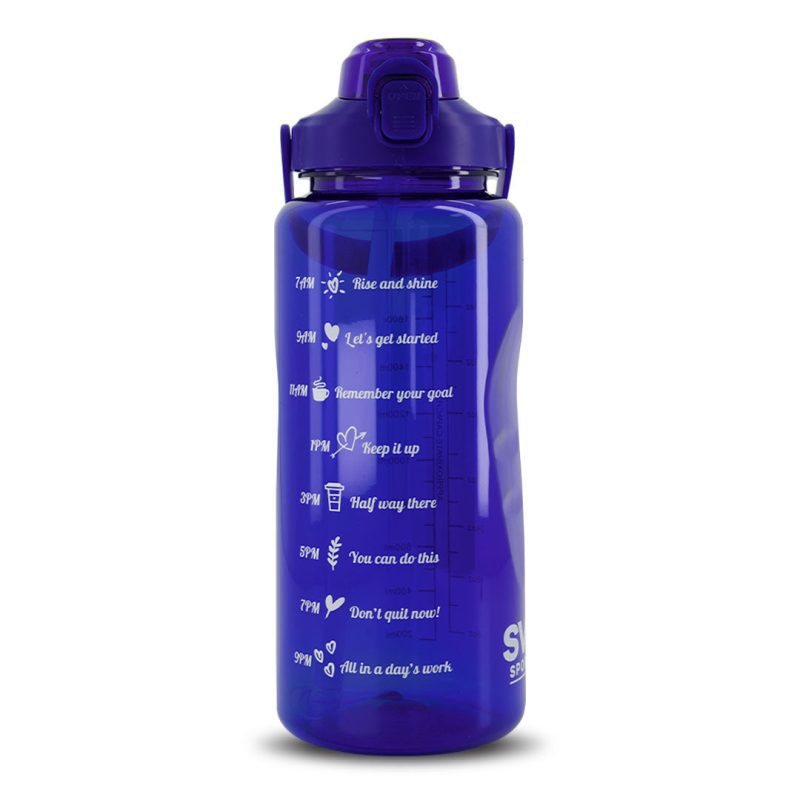 SVP Sports 64oz Hydration Water Bottle 64OZ BLUCLEAR 02