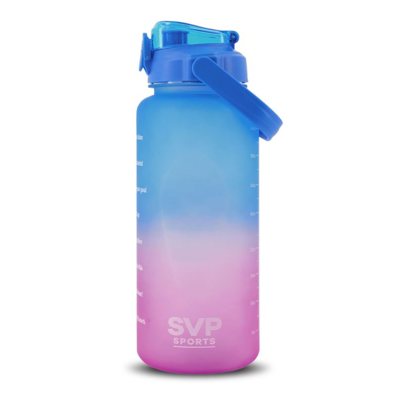 SVP Sports 64oz Hydration Water Bottle 64OZ BLUPUR 01