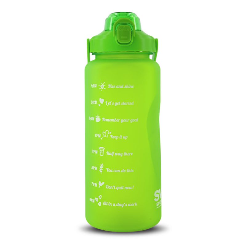 SVP Sports 64oz Hydration Water Bottle 64OZ GRN 02