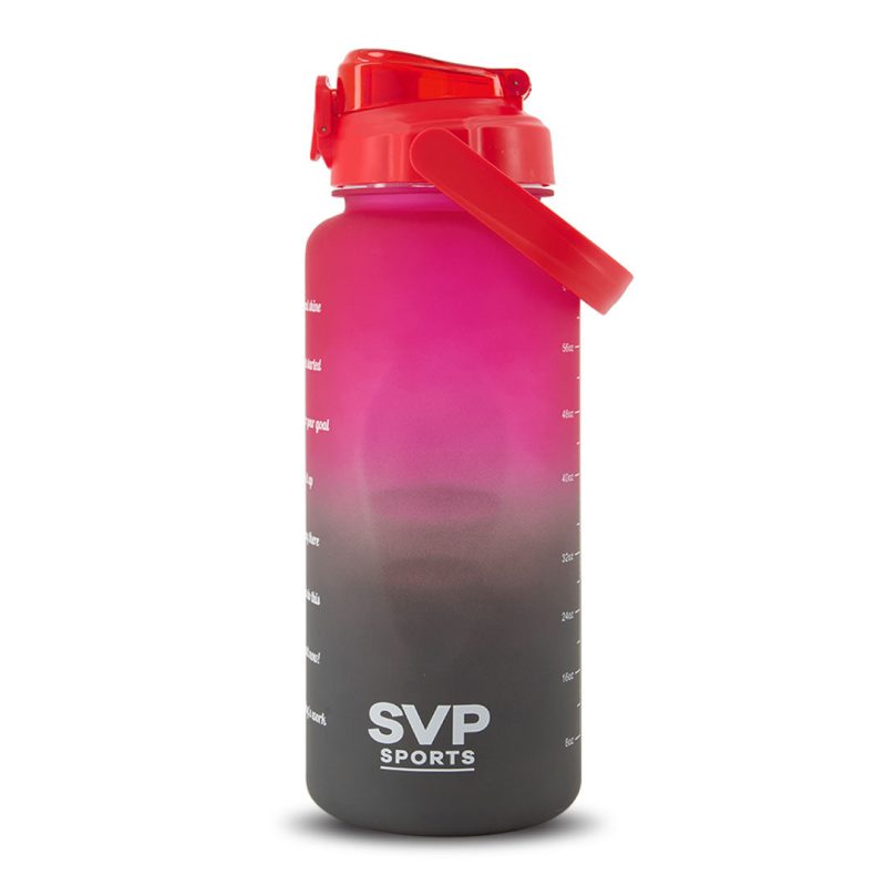 SVP Sports 64oz Hydration Water Bottle 64OZ REDGRY 01