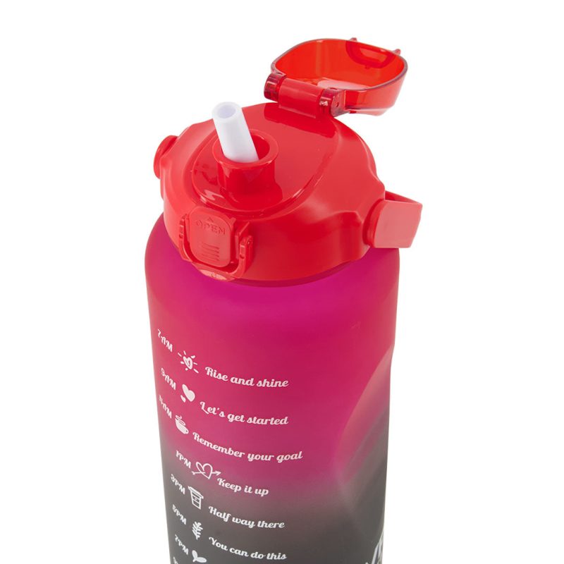 SVP Sports 64oz Hydration Water Bottle 64OZ REDGRY 04